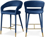 540Navy-C Double Chair