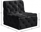 680Black-Armless Dim