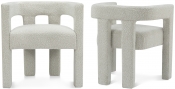 864Cream-C Double Chair