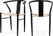 893Black-C Double Chair