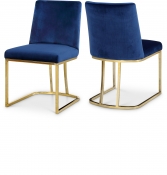 776Navy-C Double Chair