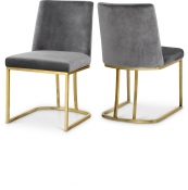 776Grey-C Double Chair