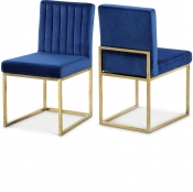 778Navy-C Double Chair