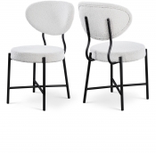 579Cream-C Double Chair