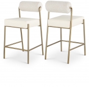 587Cream-C Double Chair