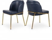 882Navy-C Double Chair