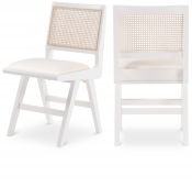 897White-SC Double Chair