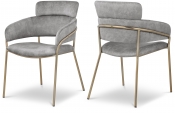 549Grey-C Double Chair