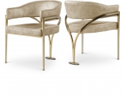553Beige-C Double Chair