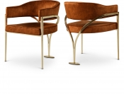 553Cognac-C Double Chair