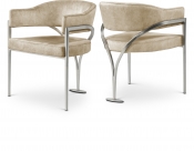 554Beige-C Double Chair