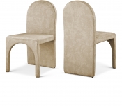 803Beige-SC Double Chair