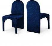 803Navy-SC Double Chair