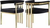 595Black-C Double Chair