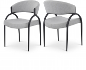 931Grey-C Double Chair