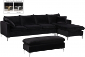 636Black-Sectional alternate view 2