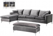 636Grey-Sectional alternate view 3