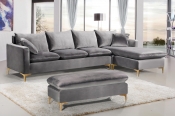 636Grey-Sectional alternate view 4
