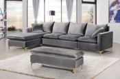 636Grey-Sectional alternate view 5