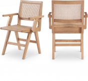 588Natural-AC Double Chair