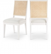 705White-C Double Chair