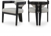 563Grey-C Double Chair