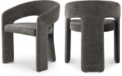 911Grey-C Double Chair