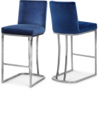 708Navy-C Double Chair