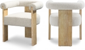 566Cream-C Double Chair