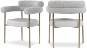 870Taupe-C Double Chair