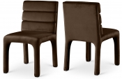 891Brown-C Double Chair