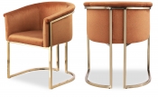 758Cognac-C Double Chair