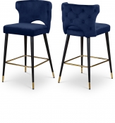 791Navy-C Double Chair