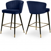 793Navy-C Double Chair
