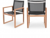 353Black-AC Double Chair