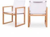353White-AC Double Chair
