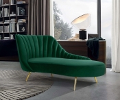 622Green-Chaise alternate view 1