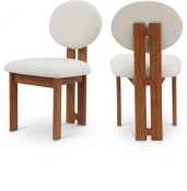 489Cream-C Double Chair