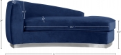 621Navy-Chaise Dim