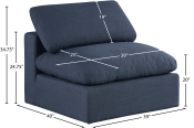187Navy-Armless Dim