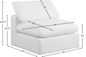 187White-Armless Dim