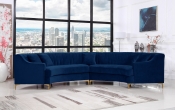 673Navy-Sectional alternate view 2