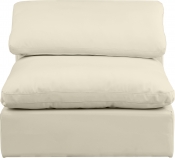 188Cream-Armless alternate view 3