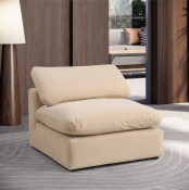 189Beige-Armless alternate view 1