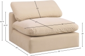 189Beige-Armless Dim