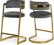 796Grey-C Double Chair