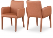 711Cognac-C Double Chair
