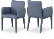 711Navy-C Double Chair