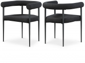 715Black-C Double Chair