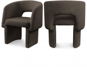 438Brown-C Double Chair